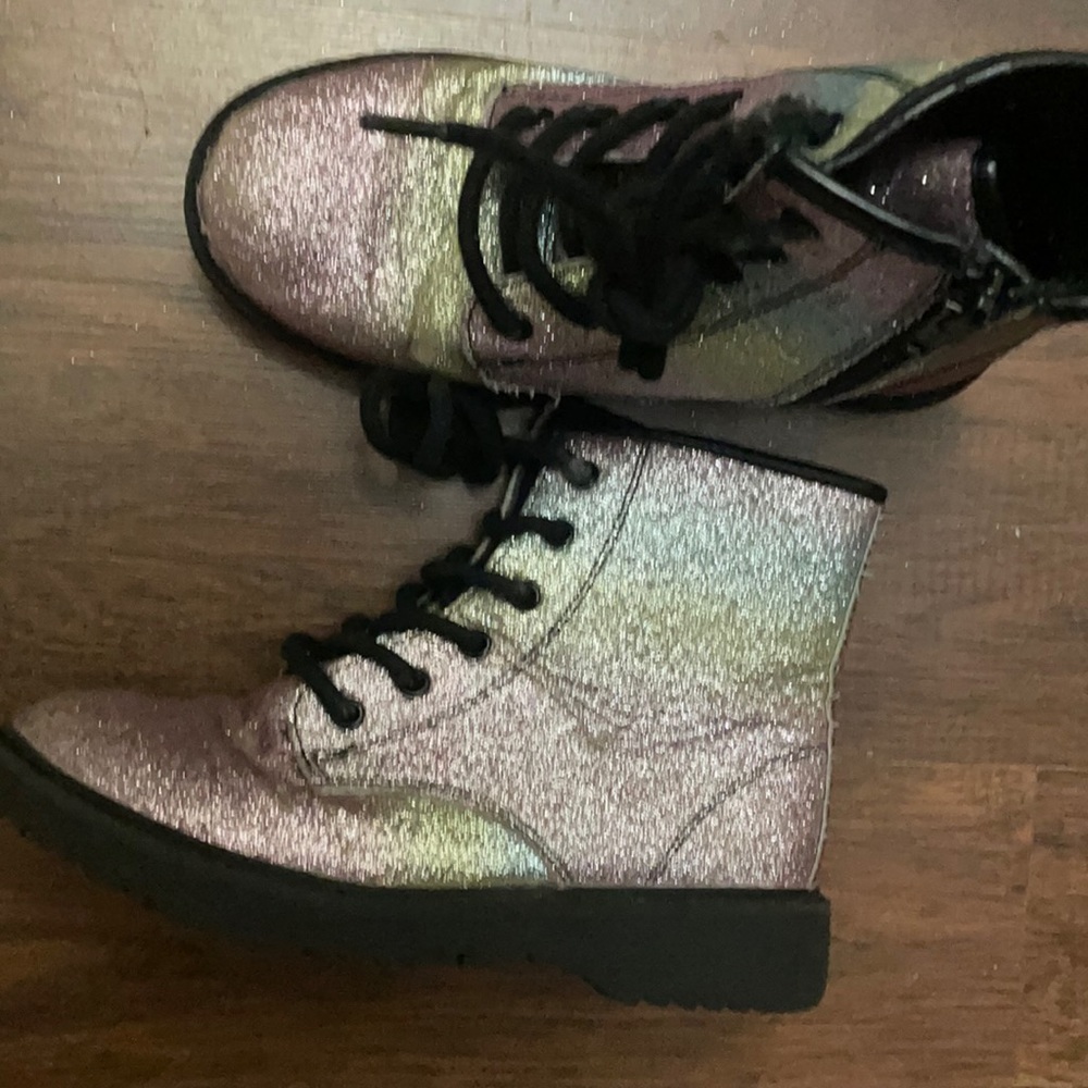 Girls glittery boots size 13